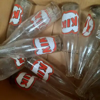 SEE AD  VINTAGE POP BOTTLES SMALL ONES AND 2 LITRE ONES, View more