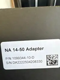 Tesla mobile adapter NEMA 14-50
