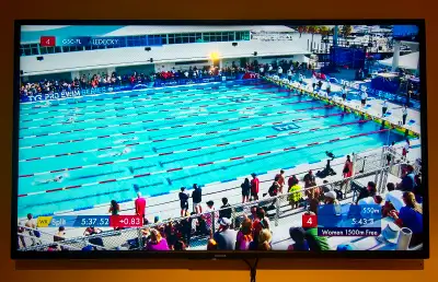 55” Flatscreen Toshiba TV, View more