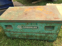 I deliver! Vintage Tool Gang Greenlee Box trunk chest