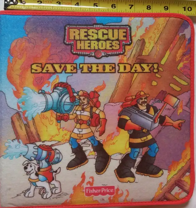 Rescue Heroes Save the Day! Felt Book with Felt Characters in Other in London - Image 2