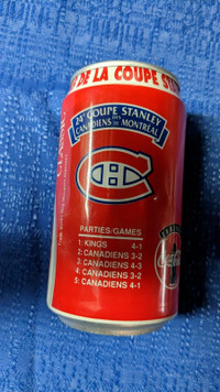 NHL MONTREAL CANADIENS Coca-Cola commemorative 1993 Stanley Cup