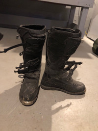 Dirt biking boots