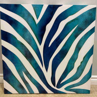 Zebra  canvas print