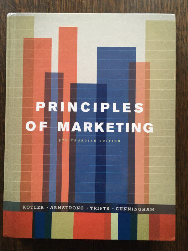 The Principles of Marketing 9th Canadian Edition dans Manuels  à Ville de Montréal