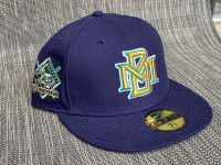 7.5 New Era 59Fifty Milwaukee Brewers 25th Anniversary Fitted