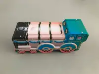 Boite Train de Noel - Christmas Santa Train Tin Box