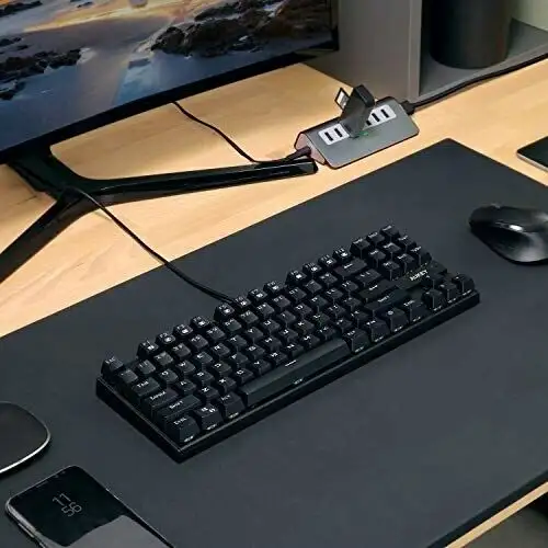 Mechanical Gaming Keyboard w/Blue Switches, 87-Keys ~ NEW! in Other in Nanaimo - Image 10