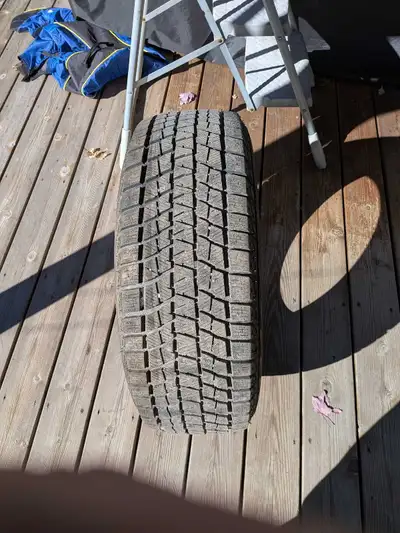 I am selling 4 winter tires, size 225/60R17, in used condition. This tire provides excellent tractio...