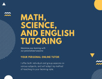 Affordable tutoring for Grade 6-9
