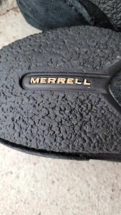 Chaussures MERRELL Duet Alto Black Suede Performance Footwear noir grandeur 5.5