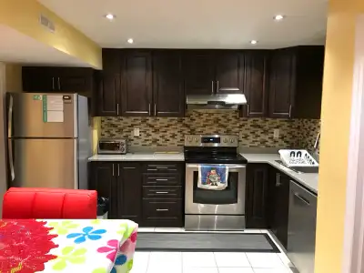 Neat and clean 2 bedroom basement available from May. All Utilities included, 2 parking spots, Near...