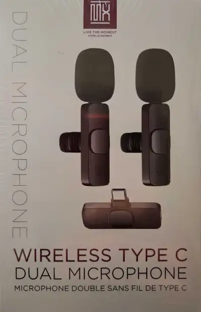 Dual Microphone - Wireless Type C, View more