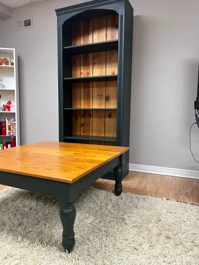 Table and Bookshelf, View more