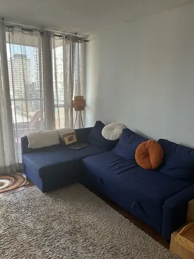 IKEA sectional couch bed freighten , View more