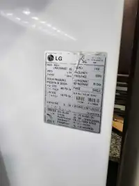 36" LG fridge Frech door with water dispenser and ice maker