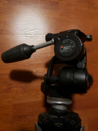 Manfrotto 808RC4 3-way head with quick release plate