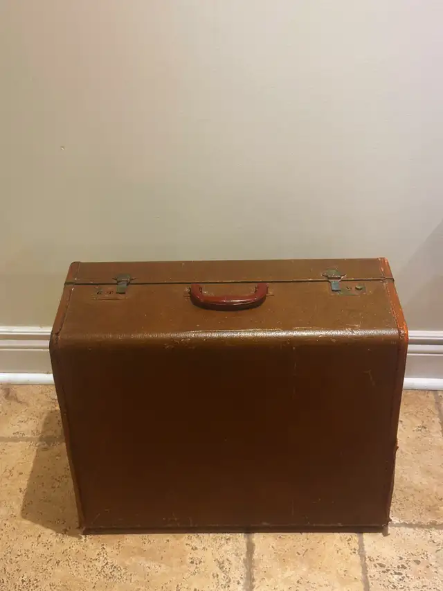 Old vintage suitcase or accordion case62863265655682122