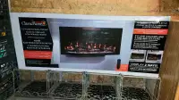 48" electric fire place, brand new