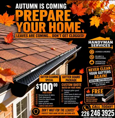 Gutter Cleaning & Leaf Guard Installation – Free Estimates, View more
