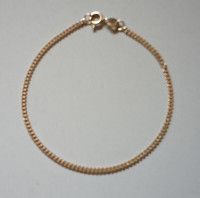 Vintage 10K yellow Gold Chain Bracelet