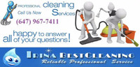 IRINA CLEANING SERVICES (ETOBICOKE-TORONTO-MISSISSAUGA)