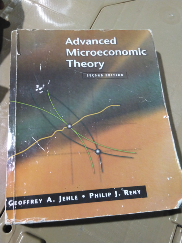 Advanced Microeconomic Theory 2e in Textbooks in City of Toronto
