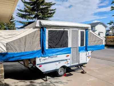 2005 Forest River Flagstaff Camper Trailer for sale. Sleeps 6, towable by an SUV/small truck. Gross...