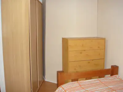 Furnished room in the basement