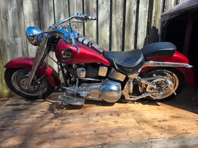 Price drop! Leaving the country must sell. Feast your eyes on this stunning 1997 Harley-Davidson Fat...
