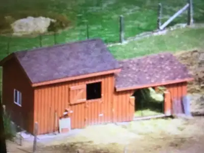 Small Barn Livestock Cedar Building Available., View more