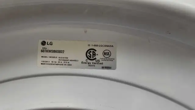 LG Front Loading Washer and Dryer Combo in Washers & Dryers in Guelph - Image 8