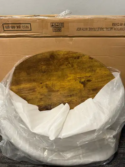 Brand New in Box Nesting Coffee Table w/ storage, Rustic Brown, View more