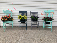 Chair Planters