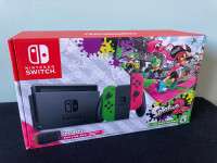 New In Box Nintendo Switch Splatoon 2 Version. 