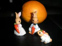 Vintage Miniature Bunny Rabbit Family for Sale