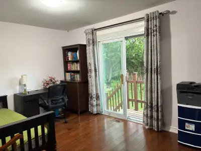 Furnished Room for rent in North York, major intersection Steeles/Leslie, The room is on the main fl...