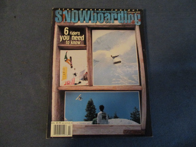 TRANSWORLD SNOWBOARDING MAGAZINE-2/1999-RARE BACK ISSUE-VINTAGE! dans Magazines  à Laval/Rive Nord
