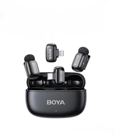BOYA mini 2 Wireless Microphone for iPhone & Android, View more