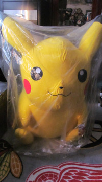 giant geant pikachu pokemon plush tou-tou peluche 45 pouce inch