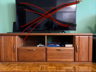 TV stand/ entertainment unit , View more