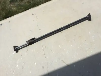 Well used truck box cargo bar. Cash only, please!