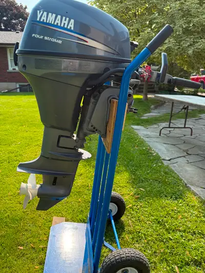 2007, 4-stroke, short shaft, tiller. Starts, idles, and runs as it should and all F-N-R functions wo...