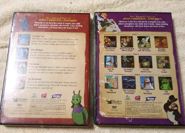 NEW - 4 DVD set Hans Christian Andersen - $15 in CDs, DVDs & Blu-ray in Calgary - Image 3