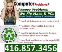 Computer problem? Nooo Problem. We fix MacBook, Laptop + Desktop