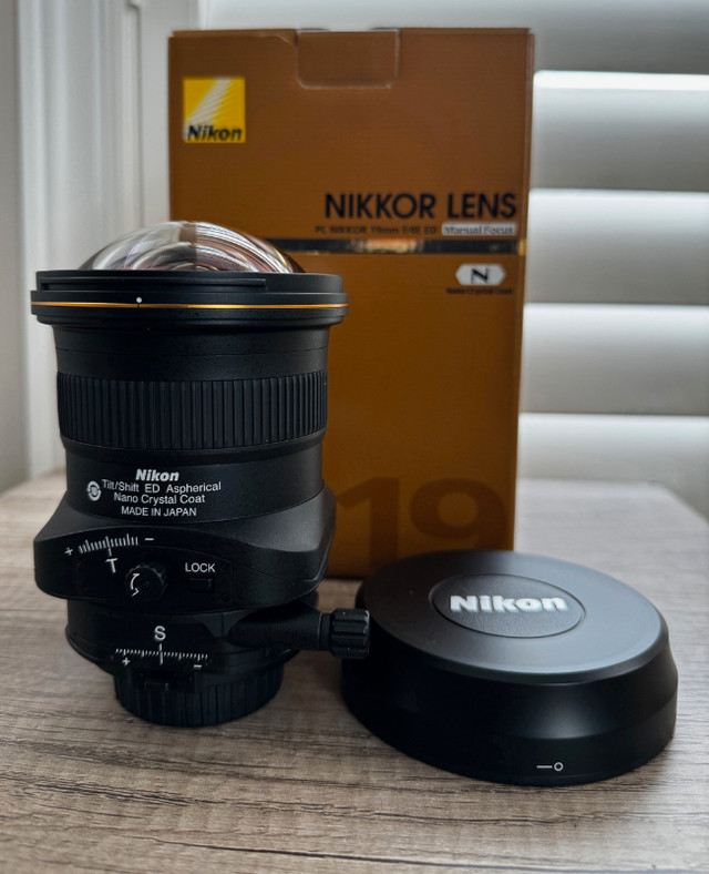 PC NIKKOR 19mm f/4E ED (manual focus) in Cameras & Camcorders in Mississauga / Peel Region - Image 4