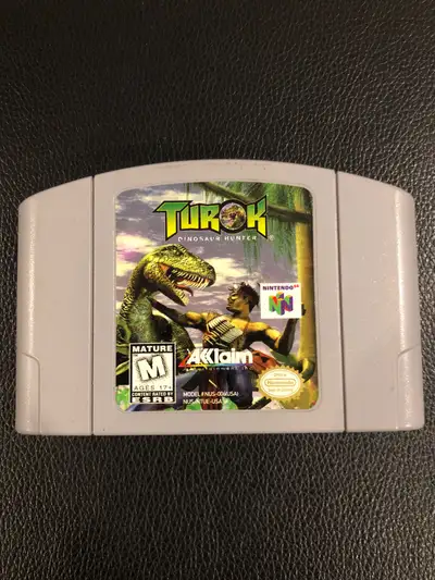 Turok Dinosaur Hunter Nintendo N64, View more