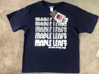 BRAND NEW - TORONTO MAPLE LEAFS TSHIRTS - YOUTH M, View more