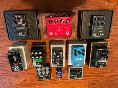Guitar pedals, View more