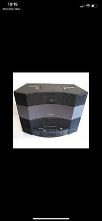 Bose wave acoustic system ll 1+chargeur à 5 CD + radio AM / FM 